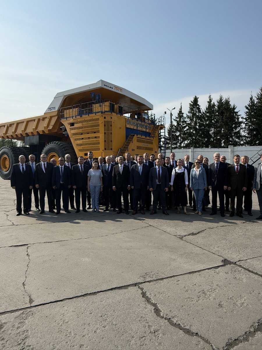 🚛 Power that drives Belarus forward
Heads of Belarusian diplomatic missions visited BELAZ — the pride of national engineering.

In Zhodino, machines of incredible scale and precision are born. But BELAZ is more than just heavy machinery — it's a symbol of what Belarus can build,