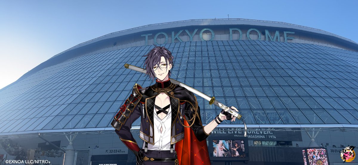 ミュージカル『刀剣乱舞』 目出度歌誉花舞 十周年祝賀祭、観劇させて頂きました！
今日ほど己の視力の良さに感謝した日はありません。十周年おめでとうございます㊗️🎉

浅利さんと感想語りながら帰りました😄

#刀ミュ #十周年祝賀祭