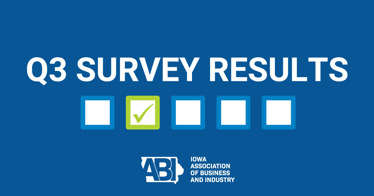 Iowa business leaders are heading into the third quarter with steady but subdued expectations.

Check out the key findings from this quarter's survey➡️ bit.ly/455CGYc