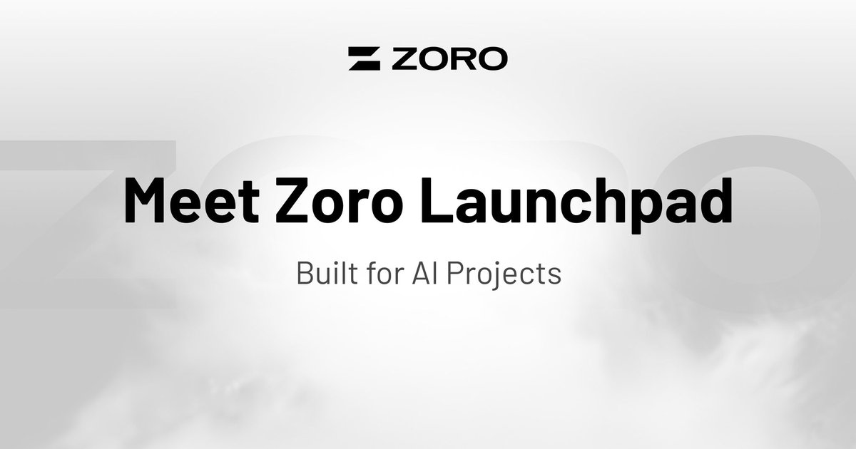 Introducing the ZORO Launchpad - Built for AI Projects

<a href="/zorotechnology/">Zoro</a> is expanding its ecosystem with the launch of the Zoro Launchpad a next-generation platform built to accelerate AI and Web3 projects from concept to scale.

Whether you're building the next foundational AI