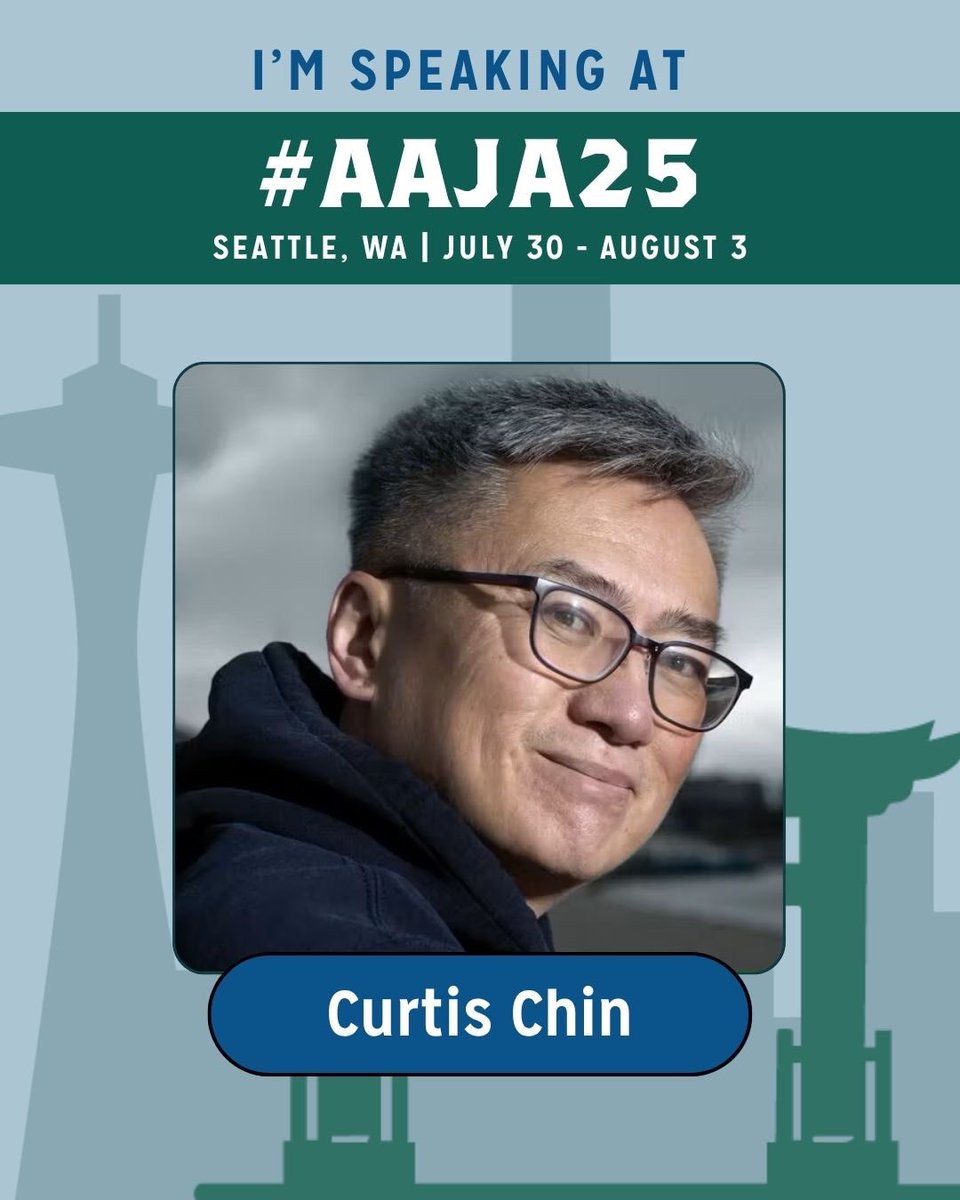 #Seattle! I’ll be speaking this Friday at #AAJA25 convention. If you’re attending, connect with me on the app and say hello!