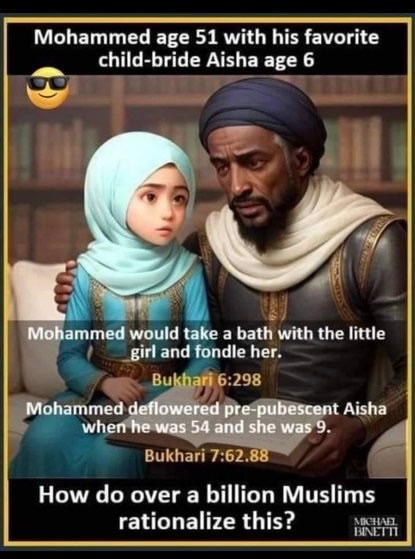 Satan infested the earth with his Evil Islam 1400 years ago to wreck all humanity!!   They have not wavered in their goal in all that time!!   They are all evil and we must treat them as such!!