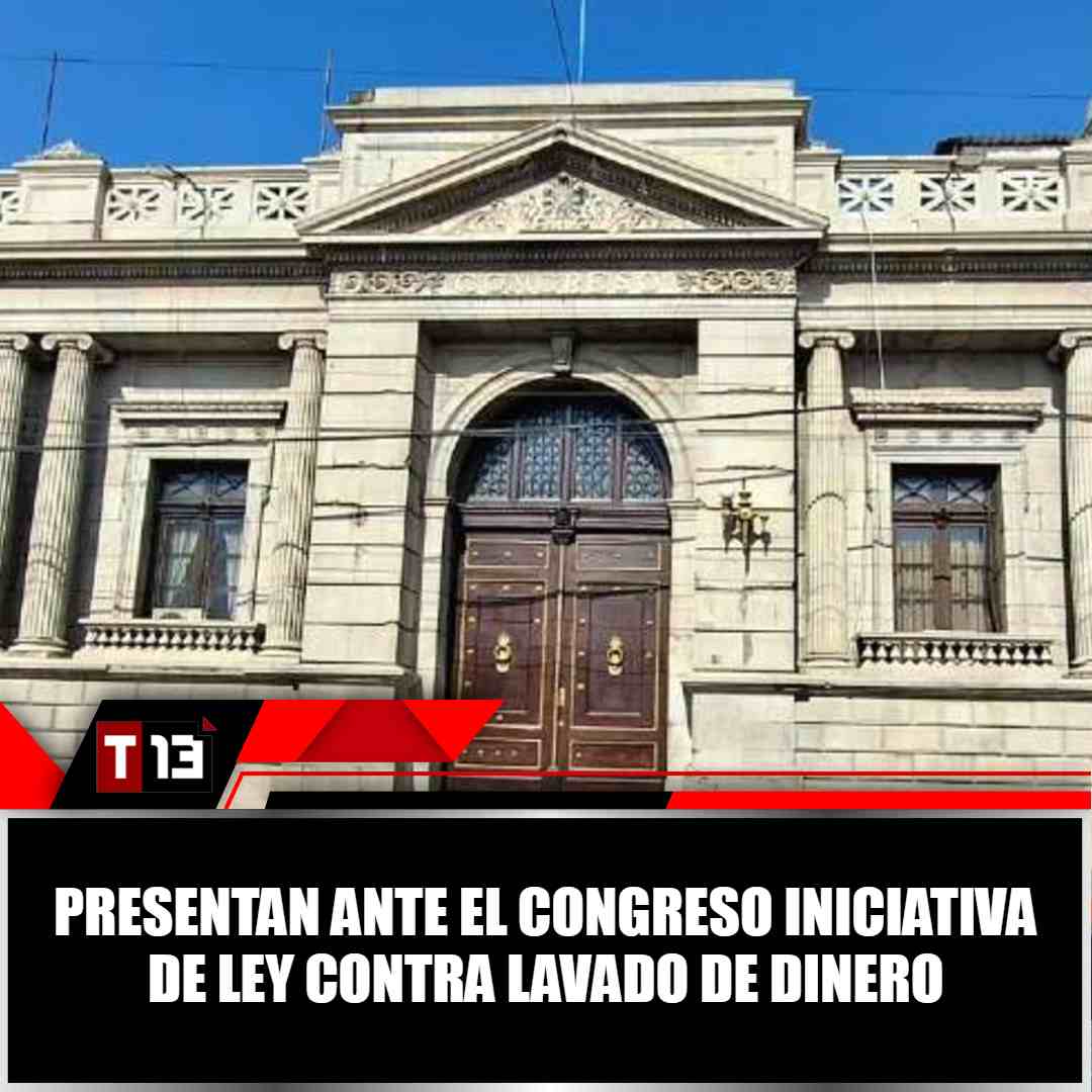 Presentan ante el Congreso iniciativa de ley contra lavado de dinero ➡ bit.ly/4lVq4tW