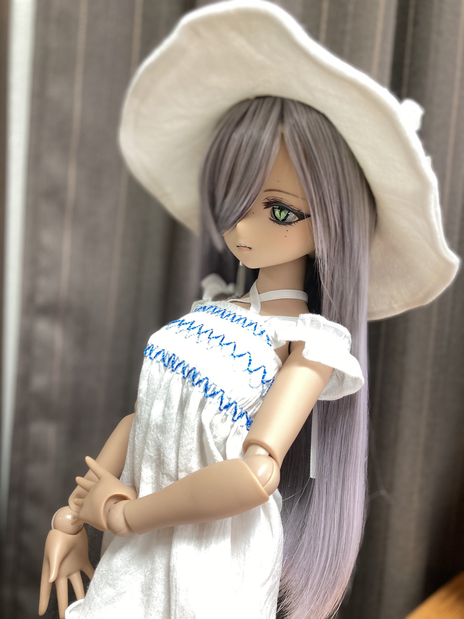 mika.n様 サマーワンピ M特殊白 美香＞大人可愛い夏ワンピ 白、ピンク、ドット柄を着こなす