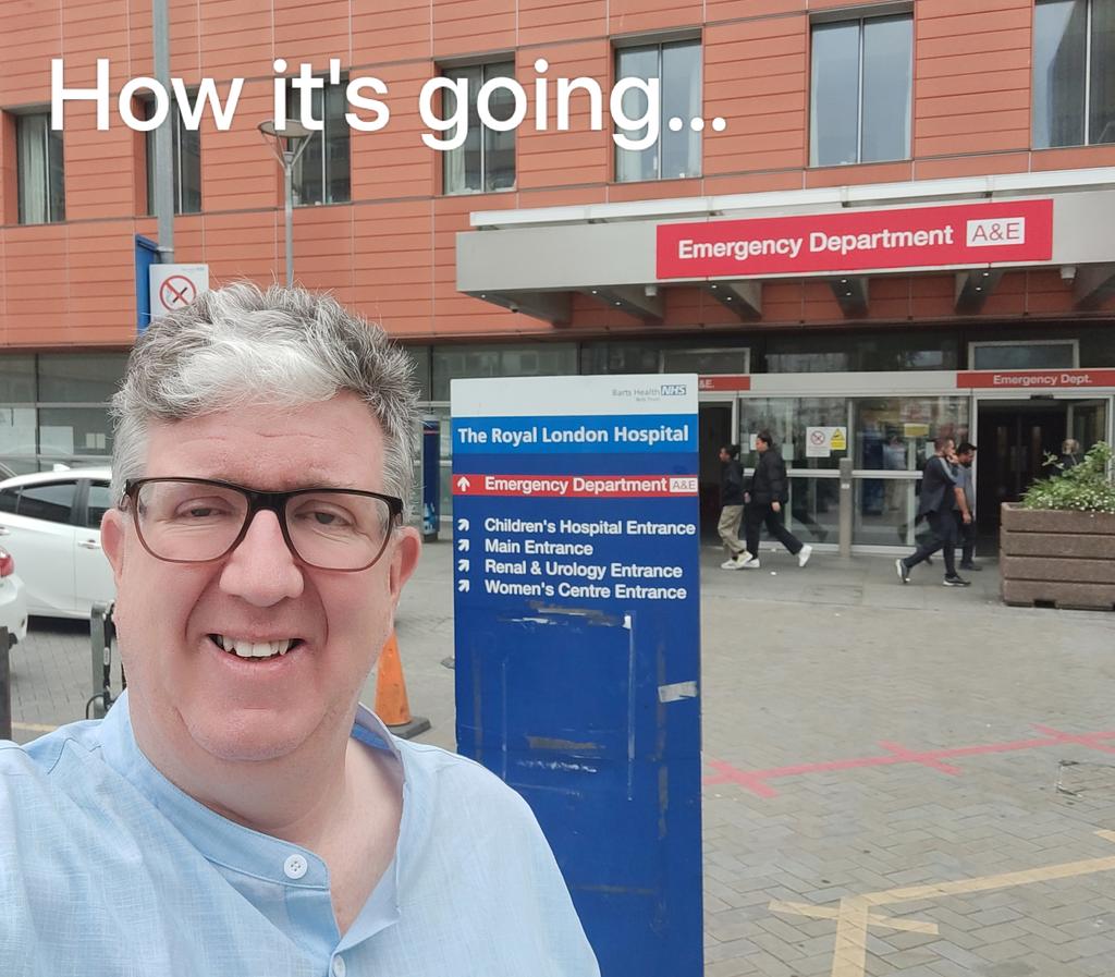Back at Royal London Hospital <a href="/NHSBartsHealth/">Barts Health</a>, where my Aortic Dissection journey began, for a checkup &amp; a clean bill of Aortic health today. Forever grateful to the amazing team who saved my life in 2016 ❤️ <a href="/THINK__AORTA/">THINK AORTA Global</a> <a href="/AorticDissectUK/">Aortic Dissection Awareness UK & Ireland</a>