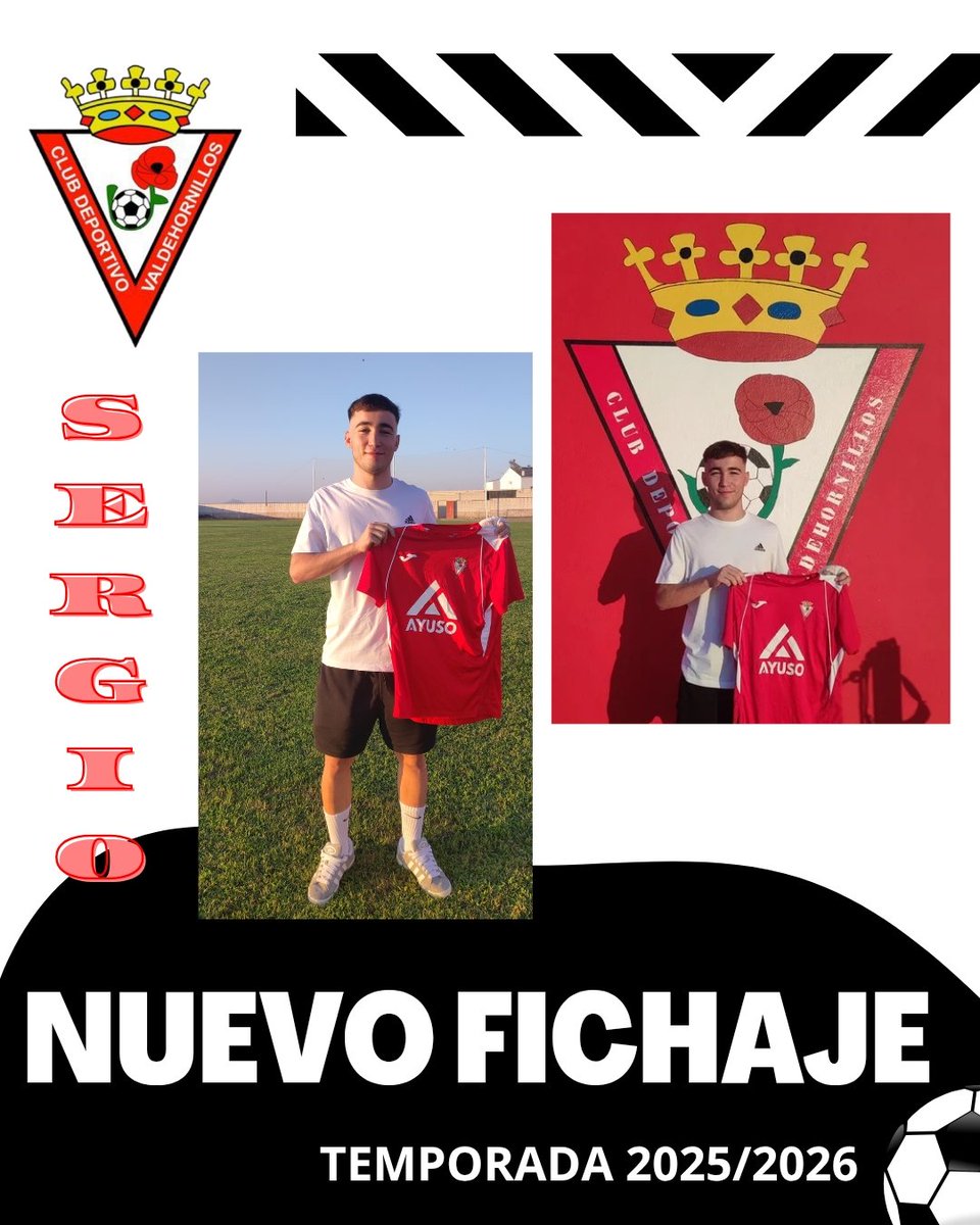 ElRinconModesto's tweet photo. El @CDValdehornillo incorpora a Izan y Sergio como nuevos jugadores de cara a la temporada 2025/26 en Segunda División Extremeña

#CDValdehornillos #SegundaExtremeña https://t.co/tNBlX0hUmF