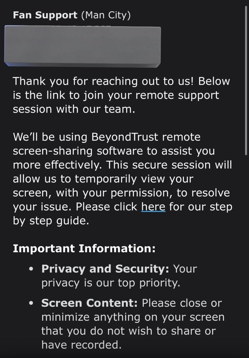 If you have a problem downloading your season ticket the club are now basically making you screen share your device with them so they can check any existing downloads and links. Even if you delete the ST off one device and try to redownload it then it counts as already
