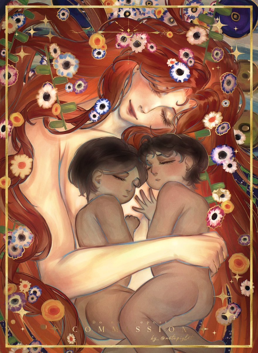 Liza (@lizzielove48) on Twitter photo Rosslyn & Renier with momma Maxi❤️✨ Why settle for one mini Riftan when she can have two?🥰🥰 also double the mini Riffy love for Maxi, double the trouble too😂
Beautiful commission by <a href="/notapiglet/">piglet 🐖 ✨COMMS OPEN (2/3)✨</a> go support❤️
#undertheoaktree #UOTcarryingcalypse #상수리나무아래 #オークの樹の下 Rosslyn & Renier with momma Maxi❤️✨ Why settle for one mini Riftan when she can have two?🥰🥰 also double the mini Riffy love for Maxi, double the trouble too😂
Beautiful commission by <a href="/notapiglet/">piglet 🐖 ✨COMMS OPEN (2/3)✨</a> go support❤️
#undertheoaktree #UOTcarryingcalypse #상수리나무아래 #オークの樹の下