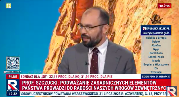 #WSamoPołudnie | <a href="/KrzSzczucki/">Krzysztof Szczucki</a>: zamiast zajmować się sprawami ważnymi, zajmują się ganianiem ludzi, którzy ośmielają się skrytykować rząd. To jest, i śmieszne, i smutne, i dramatyczne, bo prowadzi do osłabienia naszego państwa i do otwarcia, w zasadzie, bram na naszego wroga