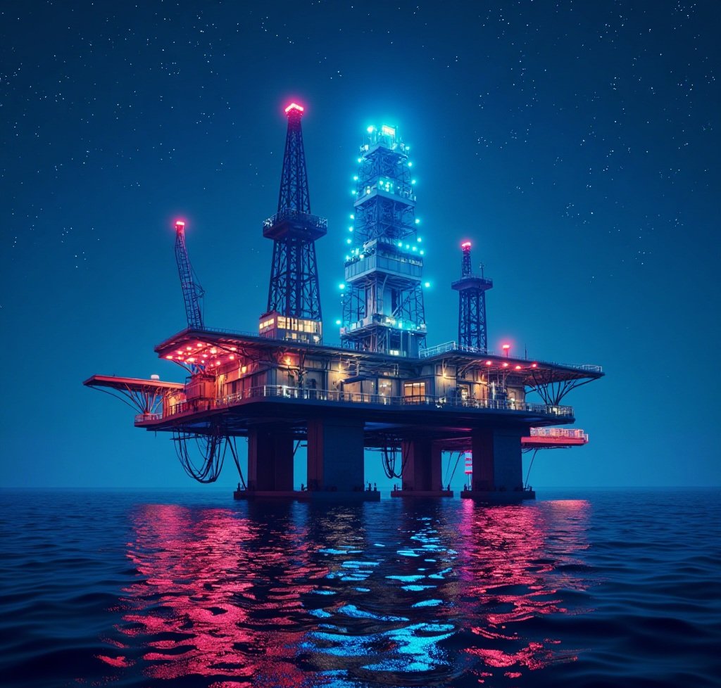 TheRealHoatzin's tweet photo. This isn’t just an oil rig.
It’s a data point. A carbon emitter. A geopolitical lever.
And Hoatzin is watching every barrel.
🛢️📡 #Hoatzin #CaribbeanOil #OilTracking #BlockchainUtility #CO2Watch #Solana #solanacommunity #SolanaEcosystem
#SolanaDeFi https://t.co/hIUr858eyS
