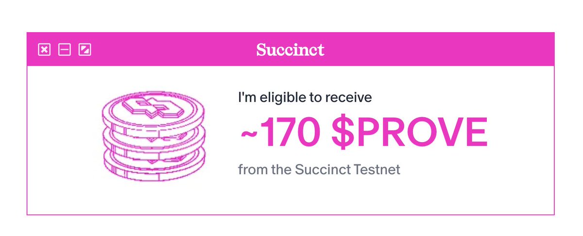 Succinct Airdrop is here!

Don't miss your chance — check your eligibility and register now 🖤
🧾 Eligibility Checker: reglster-succinct.foundation

#Succinct $PROVE #Airdrop #Crypto #zk #Ethereum #L2 #Web3