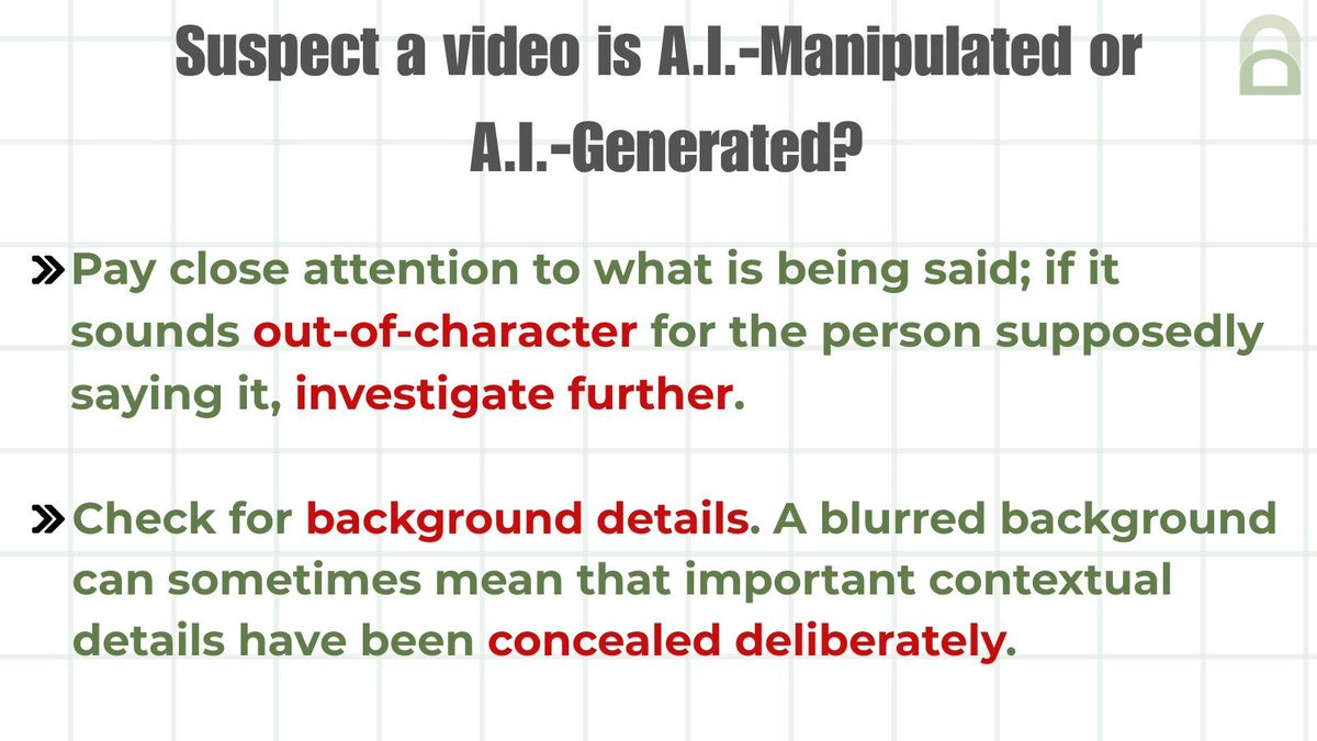 Deepfakes Analysis Unit tweet media