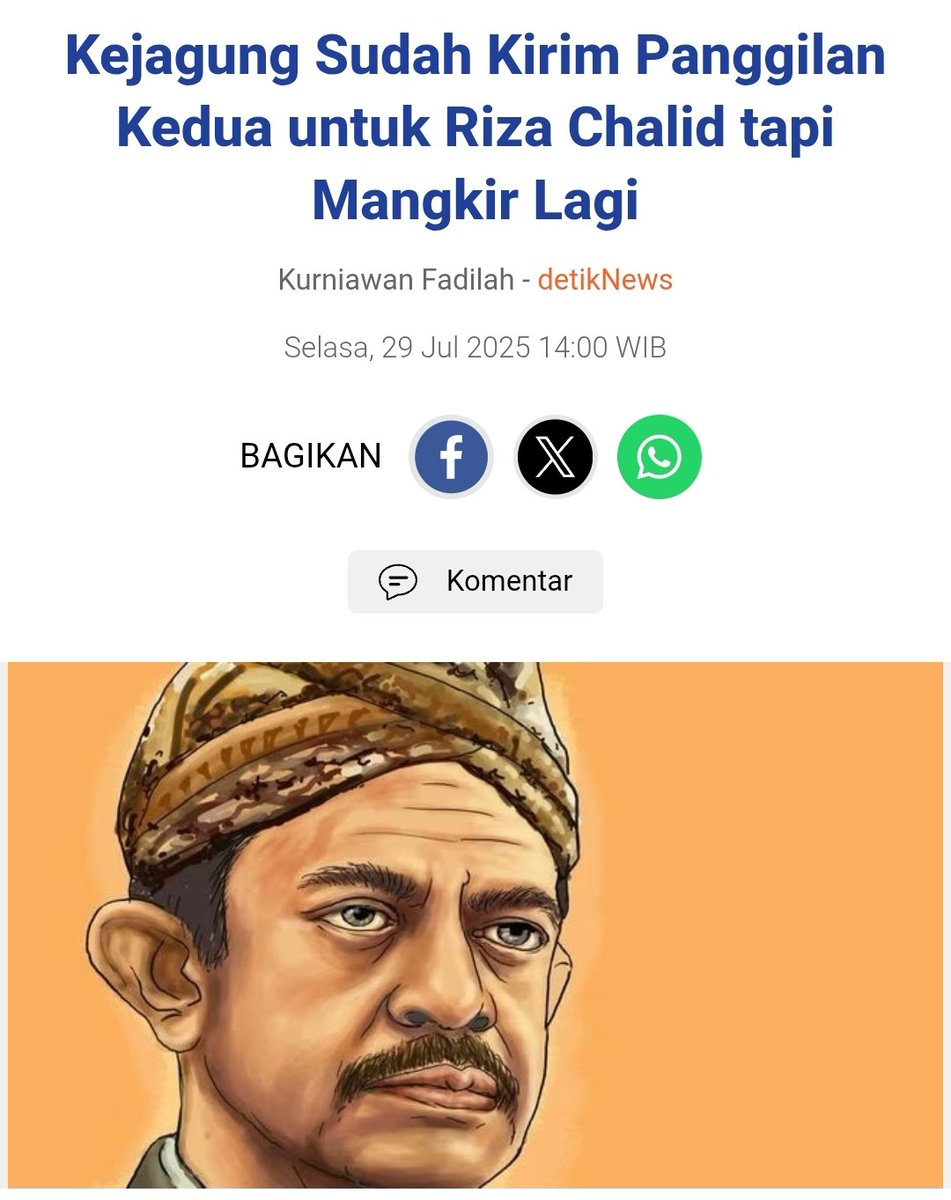 Ya udah gitu aja terus sampai Riza Chalid pindah kewarganegaraan.

Padahal udah tahu Riza Chalid terlibat, kok gak dicekal, ada apa kejaksaan..?? 😏