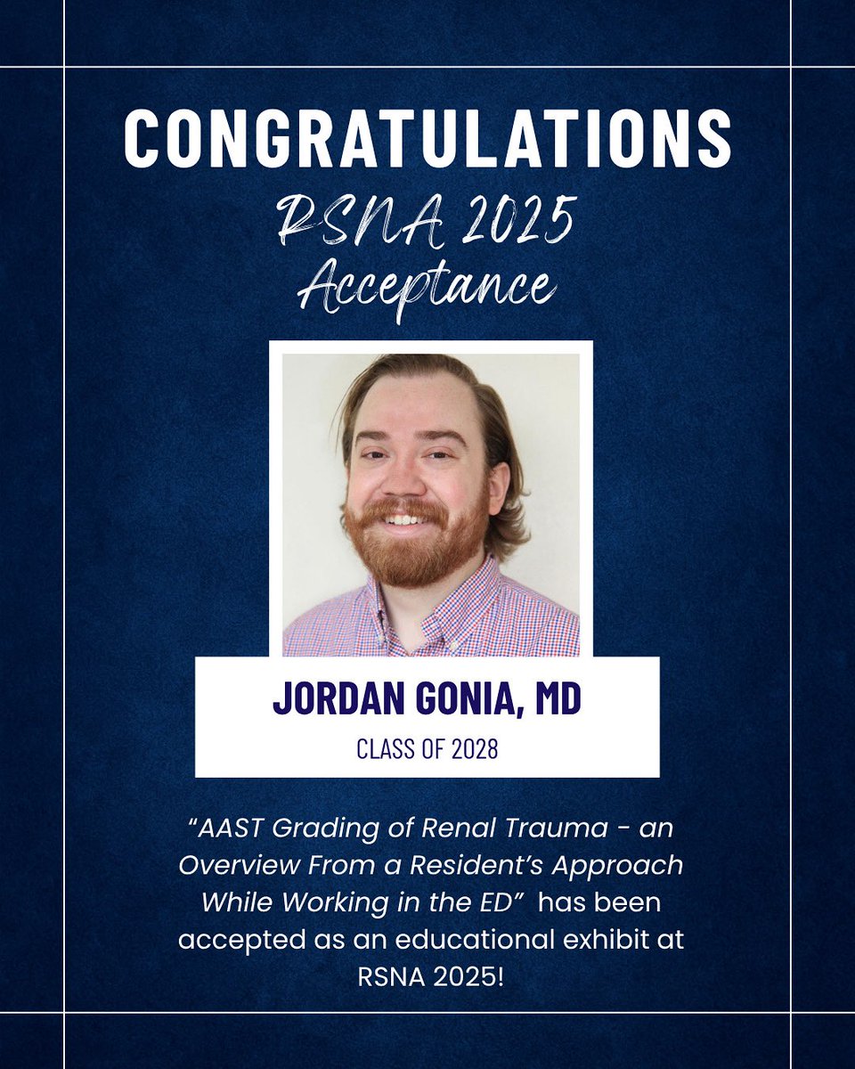 UKy Radiology Res (@uky_rad_res) on Twitter photo Congratulations, Dr. Gonia!!! 👏🏼👏🏼👏🏼 #rsna #radres #futureradres #rsna2025 #aast Congratulations, Dr. Gonia!!! 👏🏼👏🏼👏🏼 #rsna #radres #futureradres #rsna2025 #aast