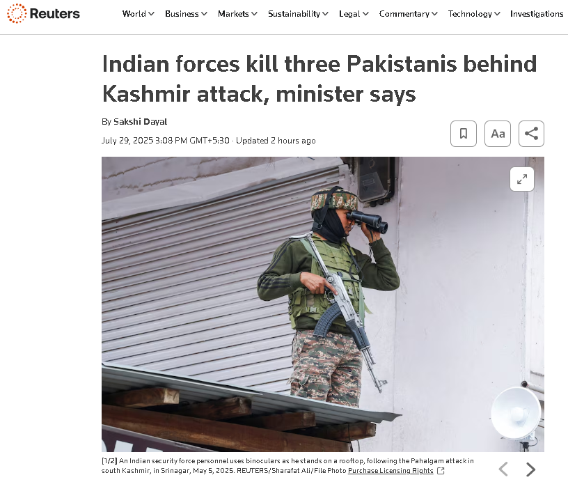 Twtnomer1's tweet image. 26 Civilians massacred.
Killers: Pakistani terrorists.
Justice: Delivered by Indian forces.
Pakistan breeds jihad, sends death, and then cries victim.
Enough. No more dossiers. No more denials.
Terror has a return address—and India knows it.
#PahalgamMassacre #PakistanExposed