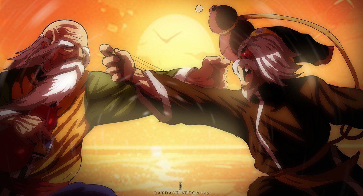 shundi (virtua fighter) vs Chin (king of fighters) 

#raydashart
