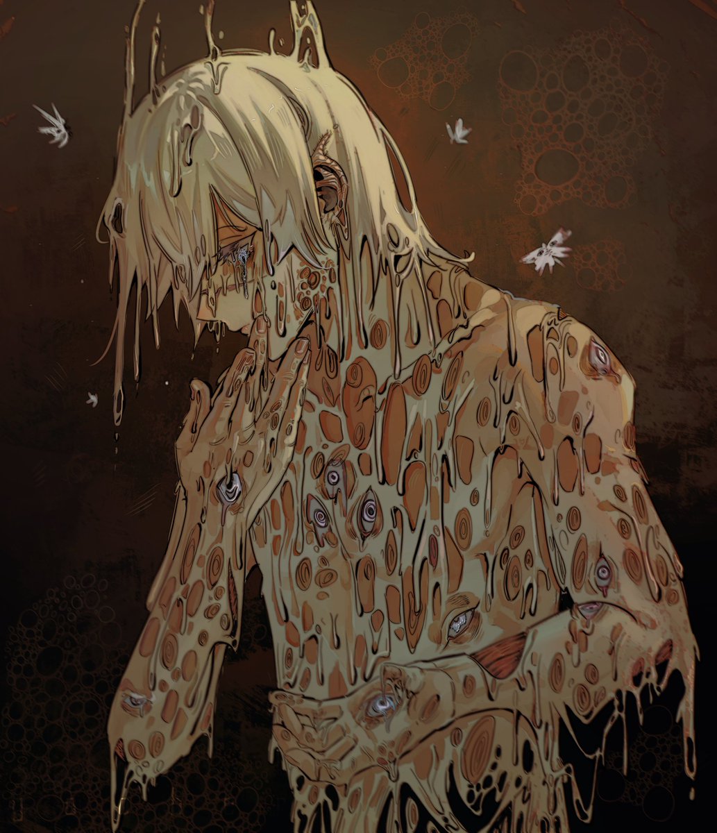 goofygoob098's tweet image. Oc content
TW:trypophobia

#illustration #OC
