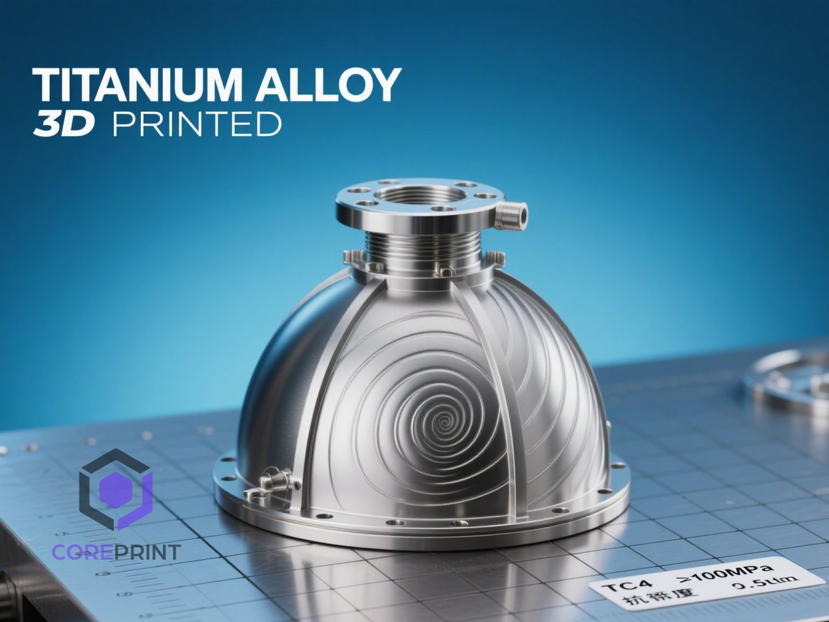 CorePrint_SZ's tweet image. CorePrint specializes in 3D printing services, and now we can also provide 3D printing for titanium alloy materials! Whether it's precision parts or small-batch production, we can meet your needs. Feel free to contact me at any time.#CorePrint #PrintingService