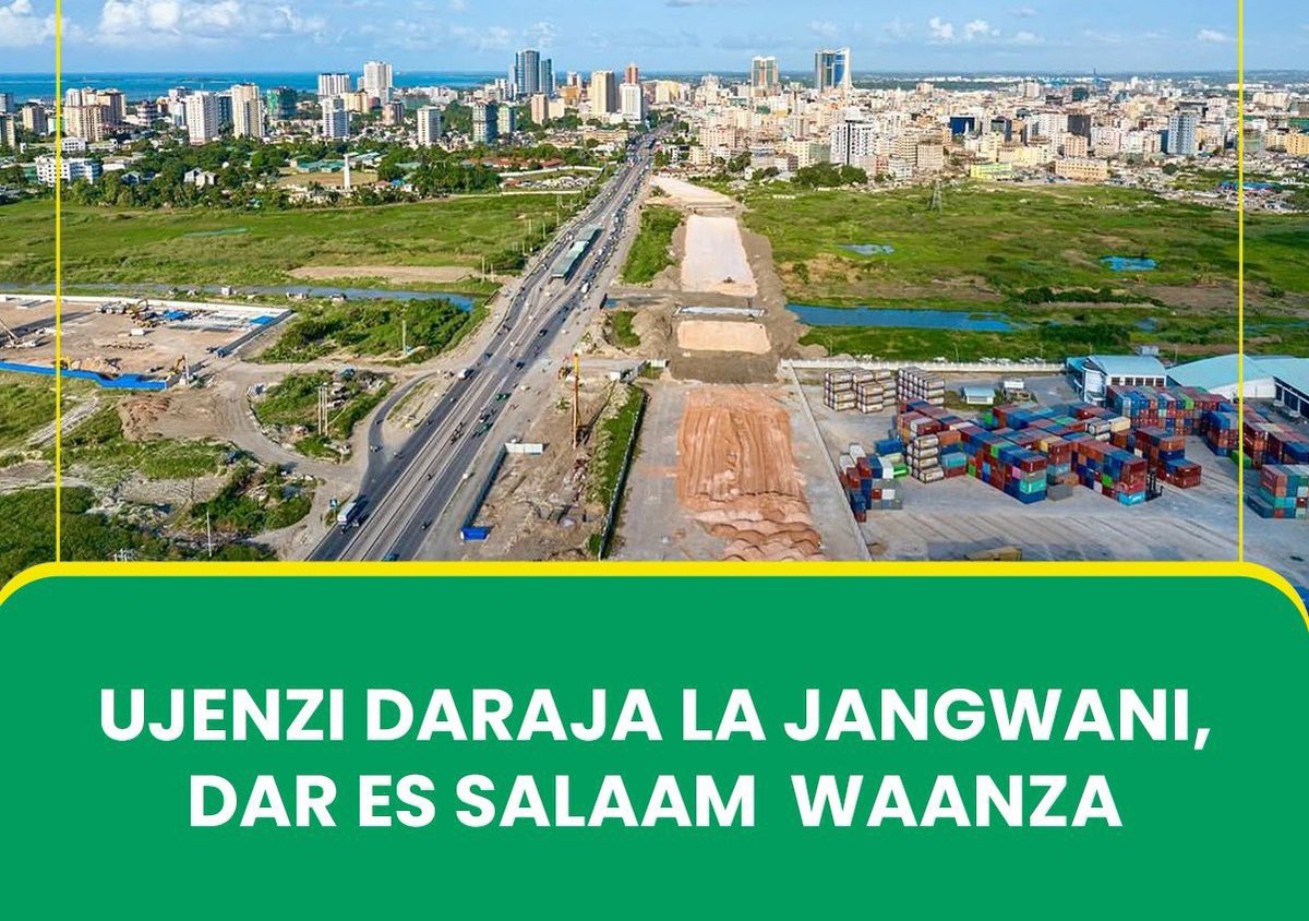 Serikali imeanza rasmi ujenzi wa daraja jipya la kisasa katika eneo la Jangwani jijini Dar es Salaam.

Kukamilika kwa daraja hilo kunaenda kuondoa changamoto ya mafuriko.
#OktobaTunatikiSamia