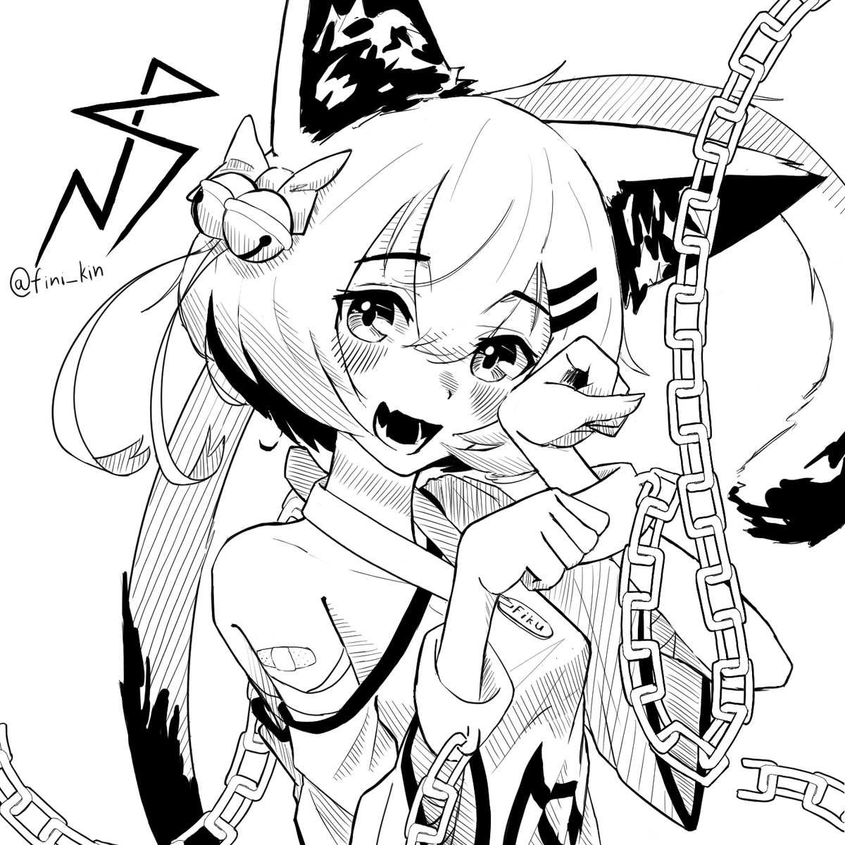 Just made a new avatar "Kurushimi Fiku"