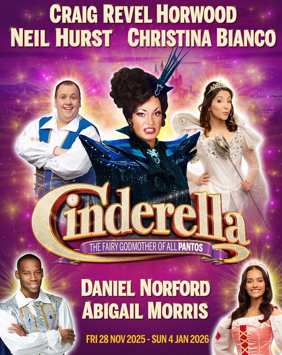 Josh's Panto Chat (@joshspantochat) on Twitter photo Panto News - joining <a href="/CraigRevHorwood/">Craig Revel Horwood</a> in <a href="/RoyalNottingham/">TRCH</a> is <a href="/neilhurst/">Neil Hurst</a>, <a href="/XtinaBianco1/">Christina Bianco</a>, Daniel Norford and Abigail Morris 👠 ✨️ 🪩 🐁 Panto News - joining <a href="/CraigRevHorwood/">Craig Revel Horwood</a> in <a href="/RoyalNottingham/">TRCH</a> is <a href="/neilhurst/">Neil Hurst</a>, <a href="/XtinaBianco1/">Christina Bianco</a>, Daniel Norford and Abigail Morris 👠 ✨️ 🪩 🐁