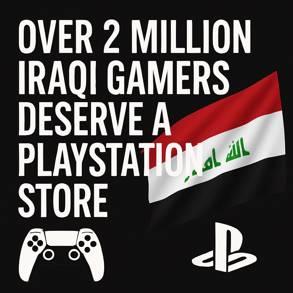 PsIraqCampaign's tweet photo. @PlayStation https://t.co/TtR8MHK3QE