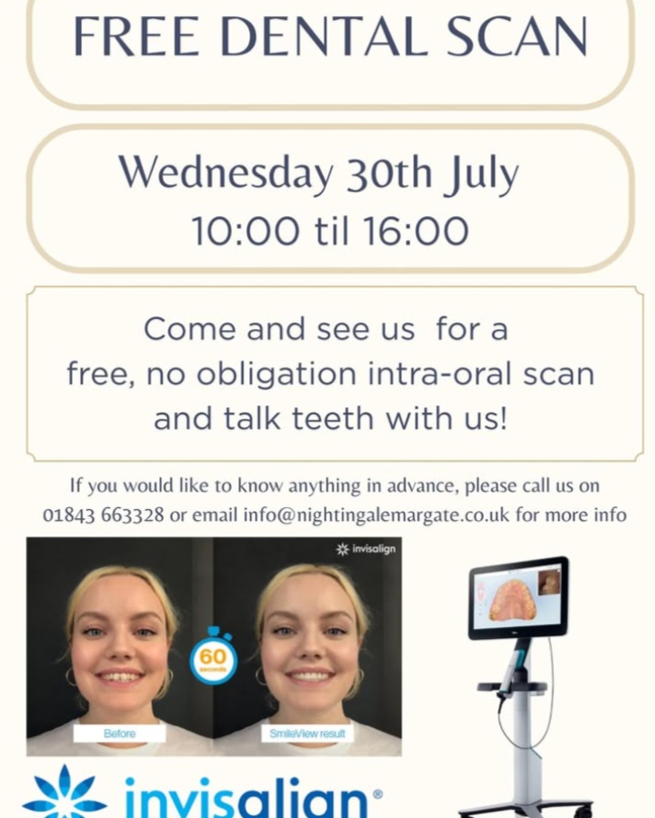 🦷 FREE Dental Scan – Wednesday 30th July! 🦷
Join us between 10AM – 4PM for a free dental scan with Nightingale Dental Centre, right here at Baypoint.

No booking fee, no fuss — just expert advice and a healthier smile!

#FreeDentalScan #Baypoint