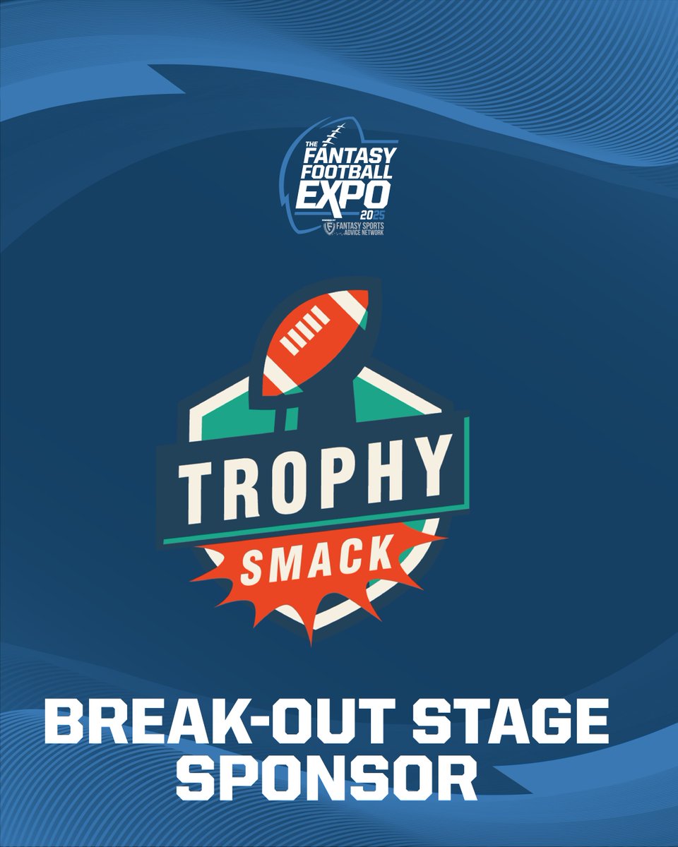 The Fantasy Football Expo (@theffexpo) on Twitter photo ⏰ Break-Out Stage Panel Schedule Release ⏰
This year our Break-Out Stage is sponsored by <a href="/TrophySmack/">TrophySmack</a>!
Check the thread below to see what panels are on the Break-Out Stage, and download the GoEngage App when released!
#FFExpo25 ⏰ Break-Out Stage Panel Schedule Release ⏰
This year our Break-Out Stage is sponsored by <a href="/TrophySmack/">TrophySmack</a>!
Check the thread below to see what panels are on the Break-Out Stage, and download the GoEngage App when released!
#FFExpo25