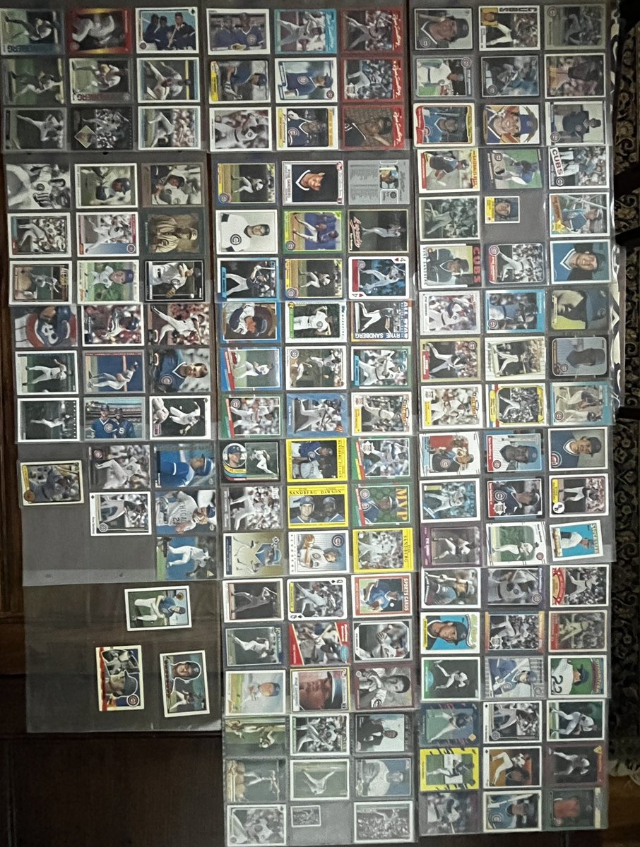 Rest in peace, #Ryno. I don’t collect baseball cards anymore but I’m glad I held onto my Sandberg cards. You were my favorite. #TradingCards