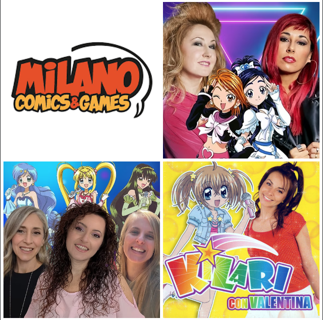 Latte_e_Cartoni's tweet photo. Alla #MILANOCOMICS vi aspetta un’esperienza da sogno!
SABATO 13 dalle ore 18:00 arriva un MEGA #CONCERTO dedicato a tutti gli amanti delle #sigle #anime #anni2000! Sul palco saliranno le cantanti UFFICIALI delle sigle e canzoni italiane di: #PrettyCure #Kilari #mermaidmelody https://t.co/c82sqYCZ56