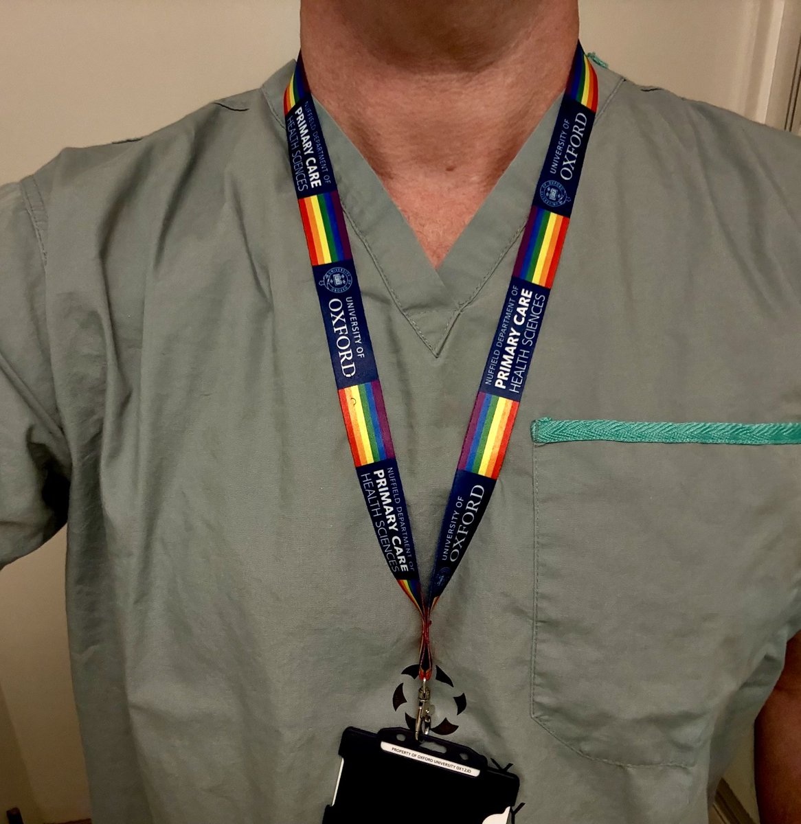 Ken Milne MD (@thesgem) on Twitter photo Very proud to be wearing my new lanyard from <a href="/UniofOxford/">University of Oxford</a> <a href="/CebmOxford/">Centre for Evidence-Based Medicine</a> on shift in the emergency department today.
I realize some people will be triggered while others will know theyโve come to a safe place for care. Very proud to be wearing my new lanyard from <a href="/UniofOxford/">University of Oxford</a> <a href="/CebmOxford/">Centre for Evidence-Based Medicine</a> on shift in the emergency department today.
I realize some people will be triggered while others will know theyโve come to a safe place for care.