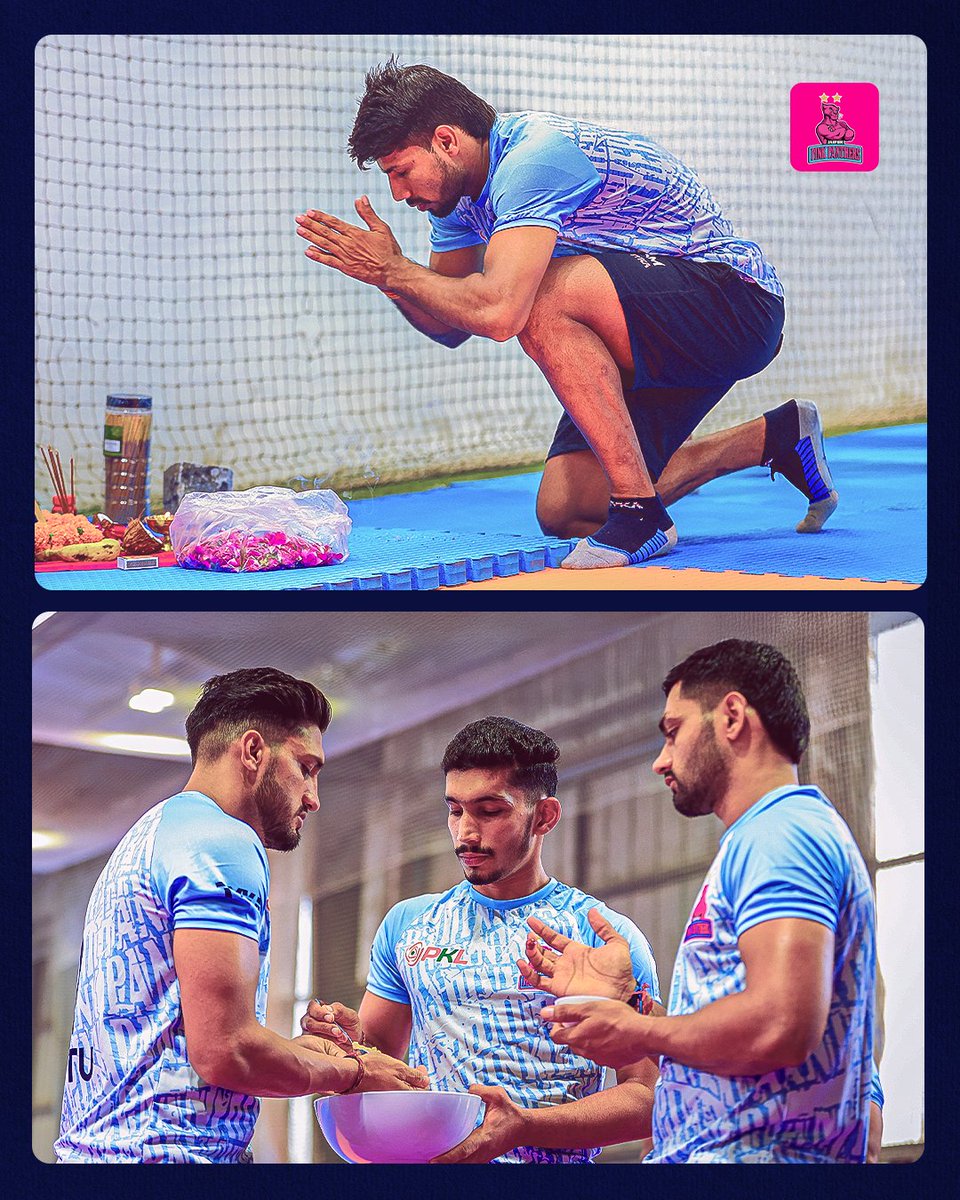 Before we roar, we bow. 🙌

Mat Pooja is the ritual that roots every Panther to his purpose. 🙏

#NewRoarBegins #JPP #RoarForPanthers #Kabaddi #ProKabaddi