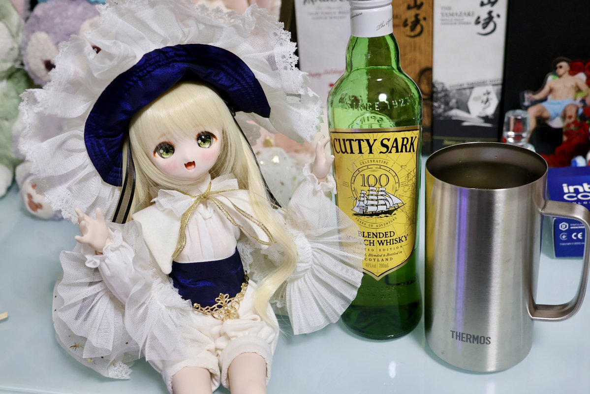 yuyusuke's tweet image. カティーサークをハイボールで😋
なんて言うんだろうこのバター感が好き🥃

ザキさん頼むで✨

 #ドルおじウイスキー部