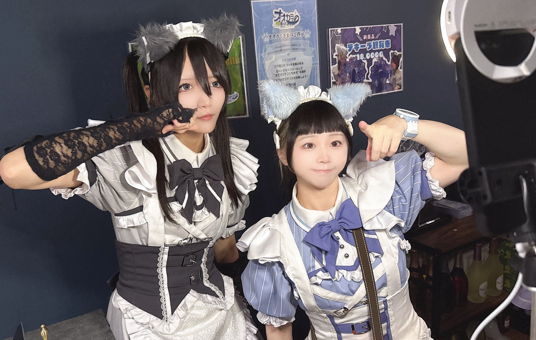 おおかみさま 秋葉原もふもふオオカミコンカフェ🐺🌙オオカミさまの言うとおり