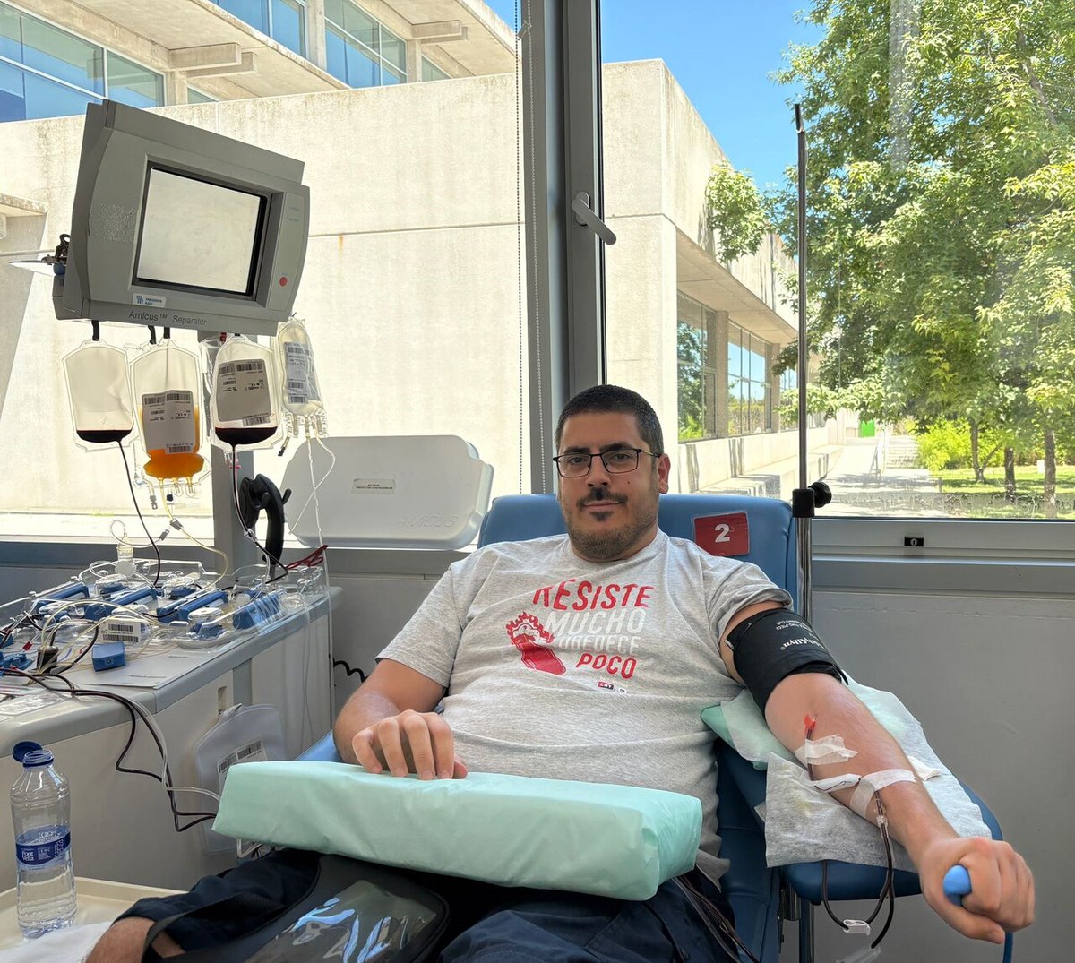 👉 Sabías que...las plaquetas se destinan a pacientes con cáncer, leucemias, anemia aplásica, trasplantes de órganos y a pacientes que reciben tratamiento con quimioterapia o radioterapia.

❤ Gracias Daniel por #salvarvidas

👉 Para donar plaquetas pide cita: 91.301.78.68