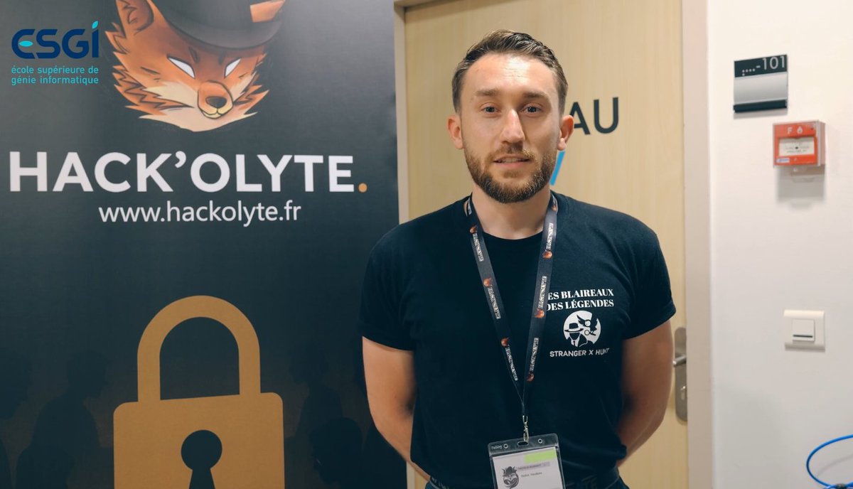 🎥 Retour sur la grande finale du Hack'#OSINT CTF, organisée par l'association Hack'Olyte au campus de l'<a href="/ESGI/">ESGI</a> ⤵️
youtube.com/watch?v=jRrYKp…