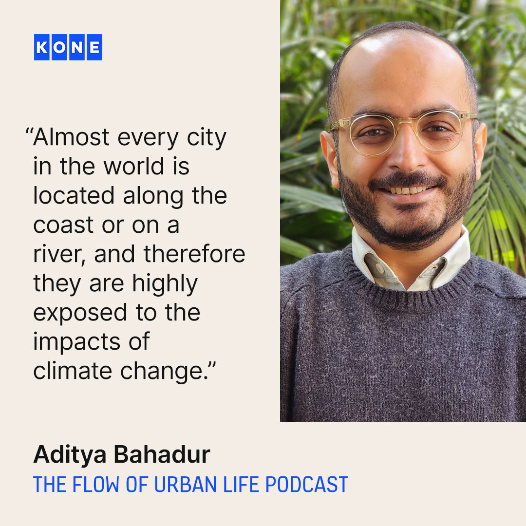 🏙️ Is it too late to climate-proof our cities? 

We spoke with Aditya Bahadur, an expert in climate-resilient urban development, to hear how smart tech, sustainable infrastructure, and innovative strategies can help shape a better future for our cities and the people living in