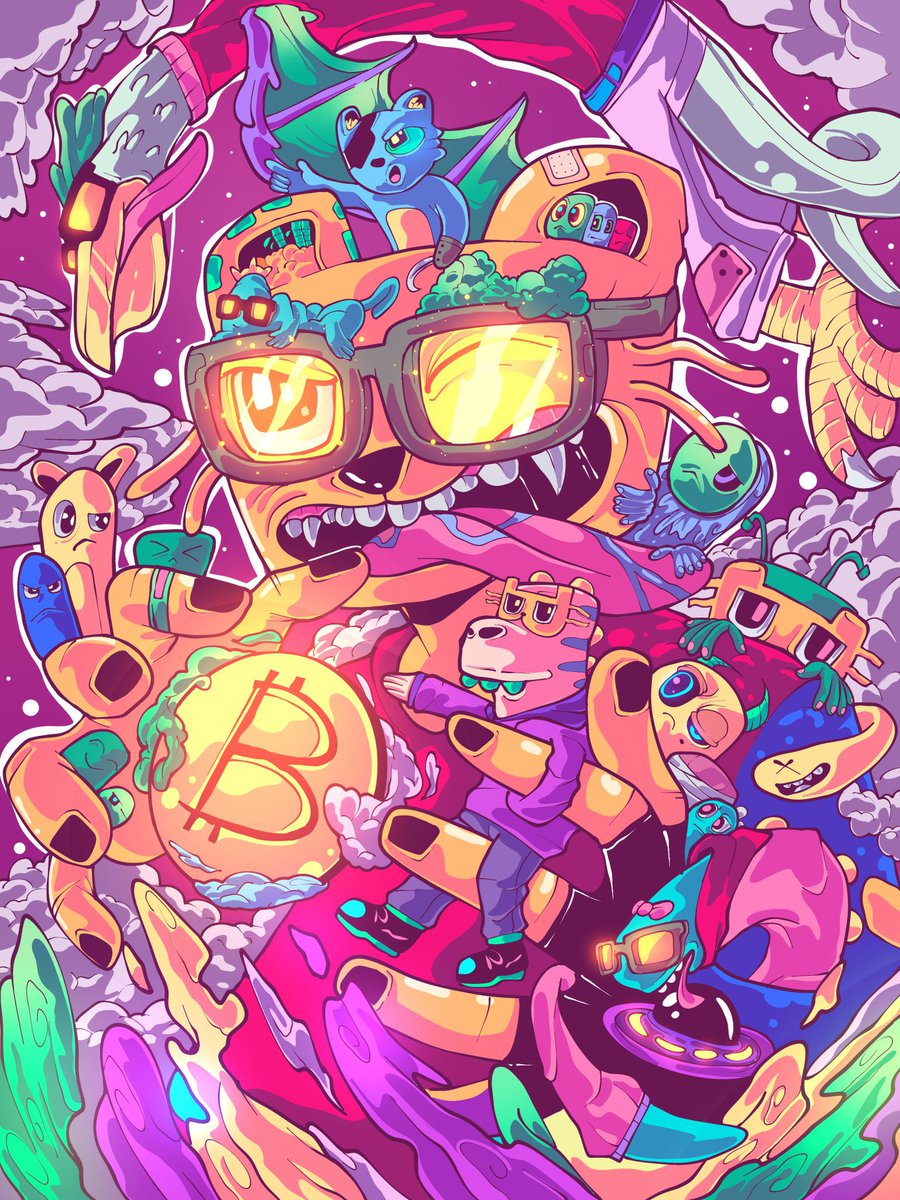 asicsbtc's tweet image. What makes $BILLY different? 
It’s not just a meme, it’s a movement.

From the jump @billydollarcat’s been the rune cross-chain mascot…a cultural carrier &amp;amp; canvas for every style of degen expression.

The logo is a brush. Artists build with it, memers spread it, &amp;amp; communities…