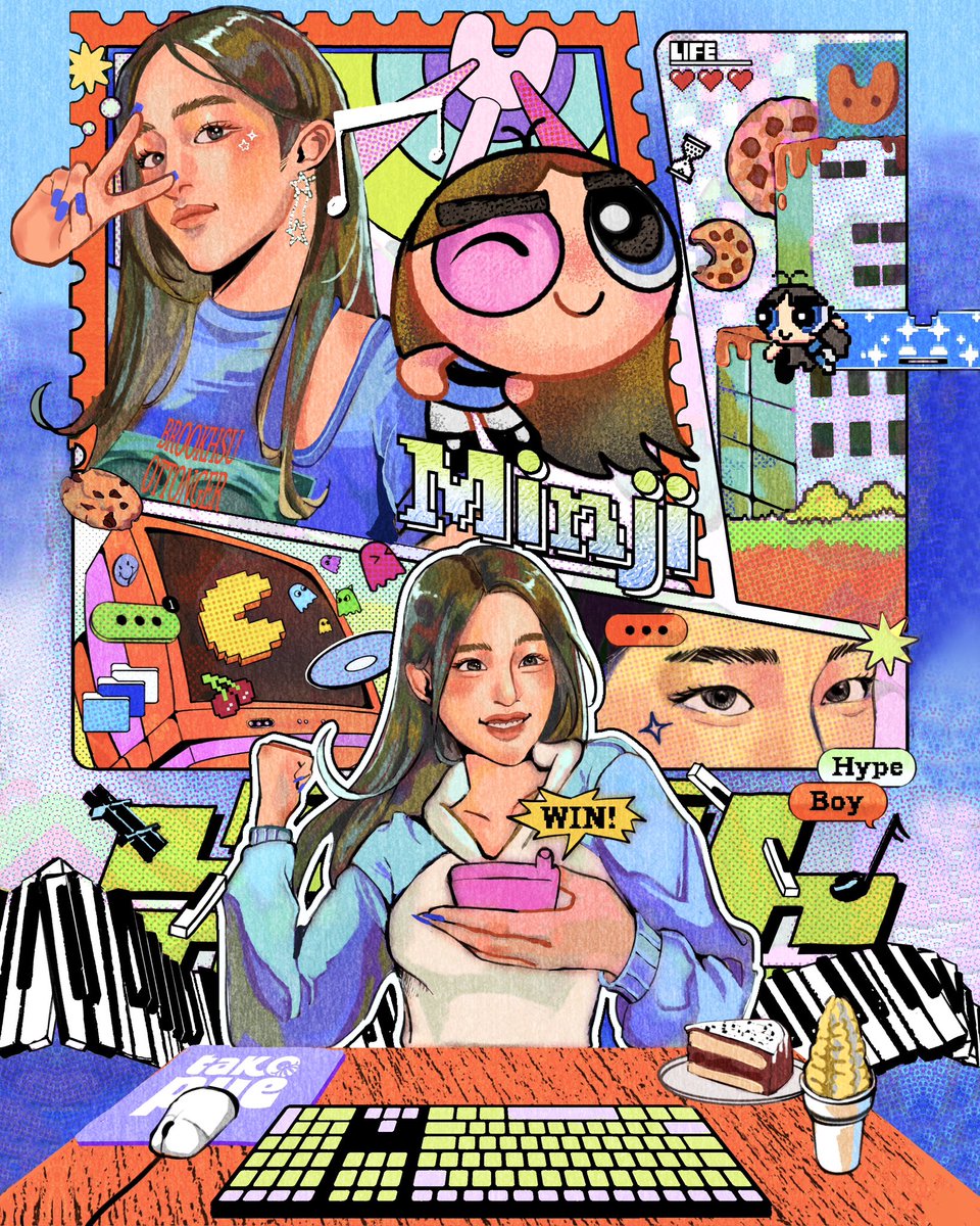 larah___k's tweet photo. Minji🧢 #digitalart #minji #njz 
Brushes and textures on bio! https://t.co/L0bfXg3Enu
