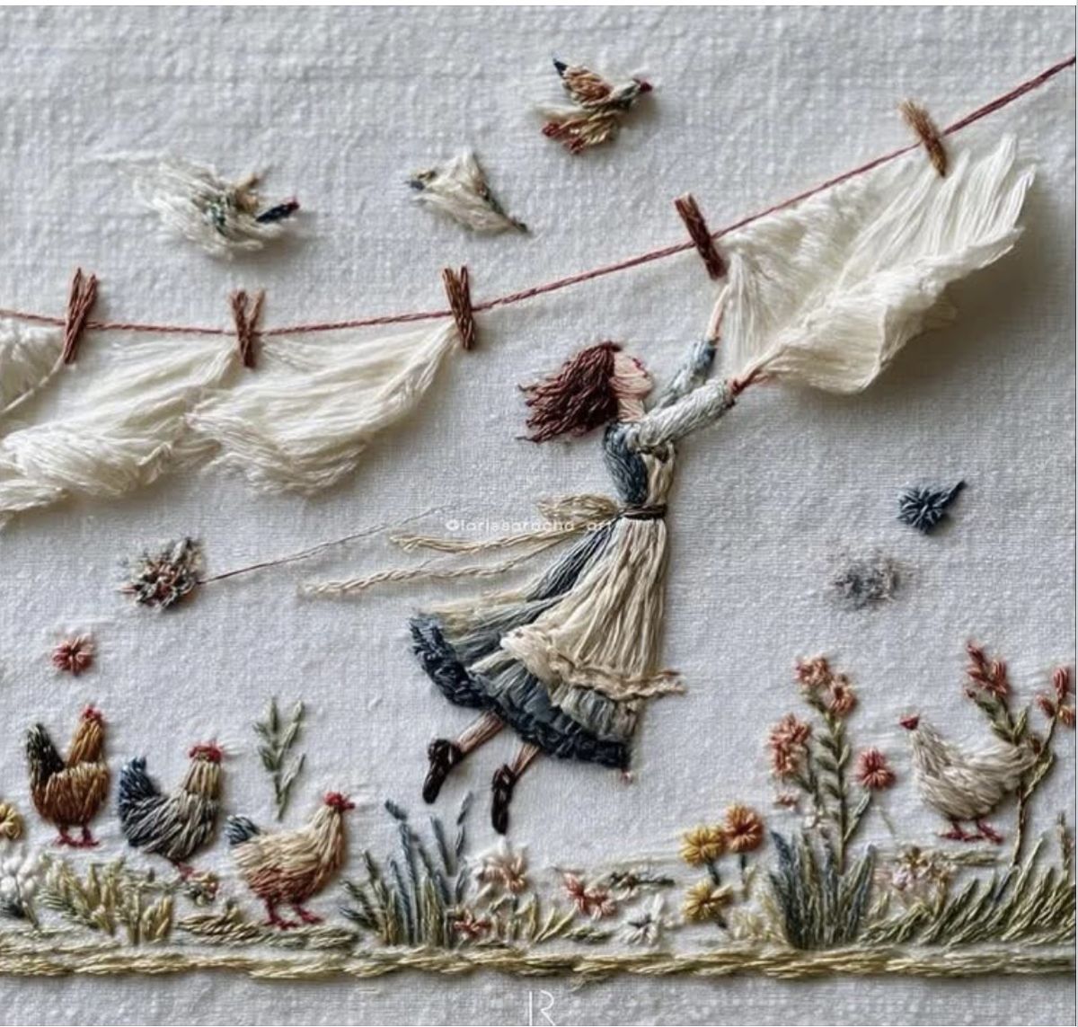BlackbirdPagan's tweet image. #HandEmbroidery
#EmbroideryDay
#CraftWeek