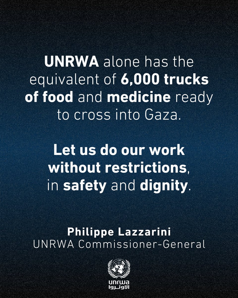 “The worst case scenario of #famine is now happening in #Gaza according to the leading world experts. 

An entirely man-made famine.

The threshold of famine has been reached with widespread starvation &amp; malnutrition across the war-torn enclave including among children. 
More