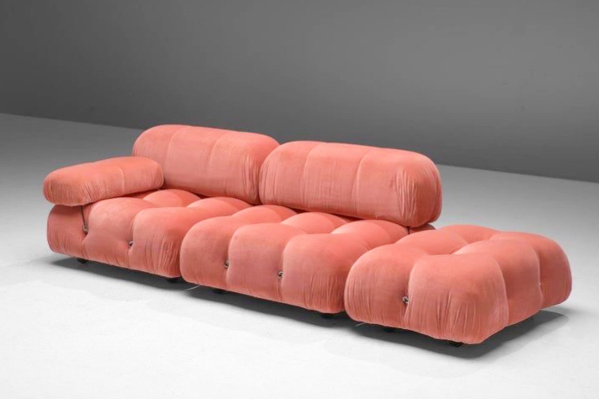 Mario Bellini　「Designer」 Camaleonda modular sofa by Italian designer Mario Bellini (1972)