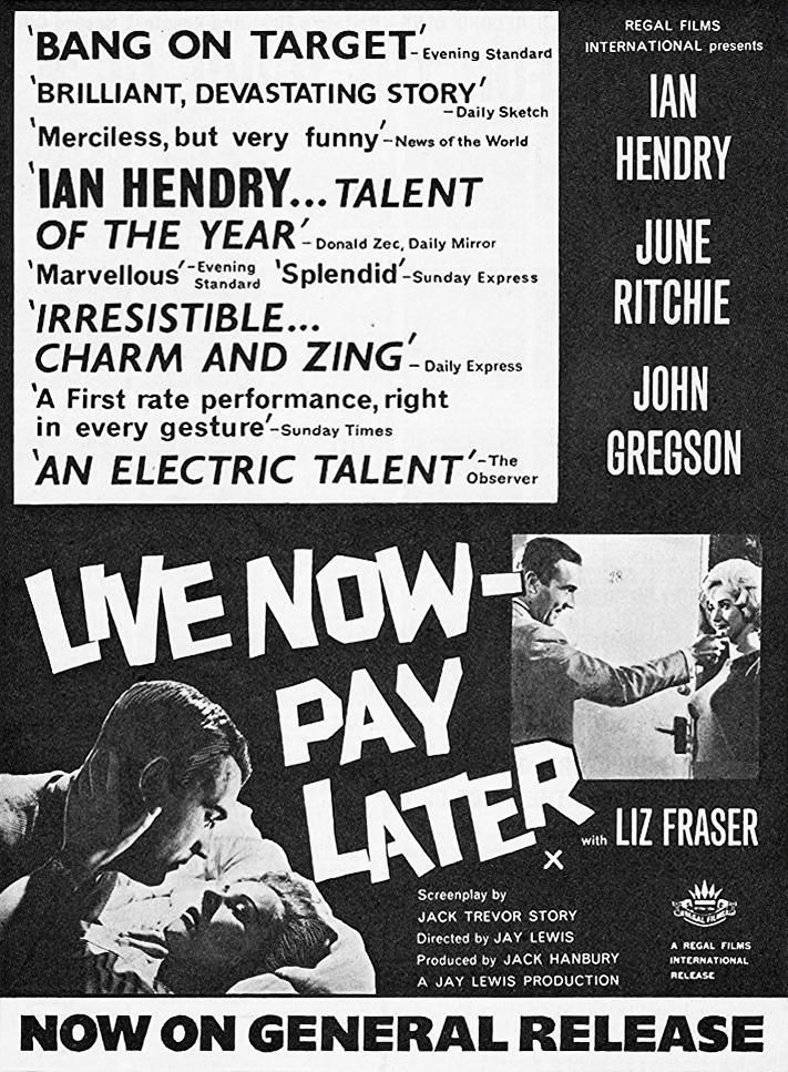 TalkingPicsTV's tweet photo. Sixties classic with #IanHendry #JuneRitchie #JohnGregson #LizFraser in LIVE NOW - PAY LATER (1962) 2:55pm drama #TPTVsubtitles https://t.co/dAettQAPuL