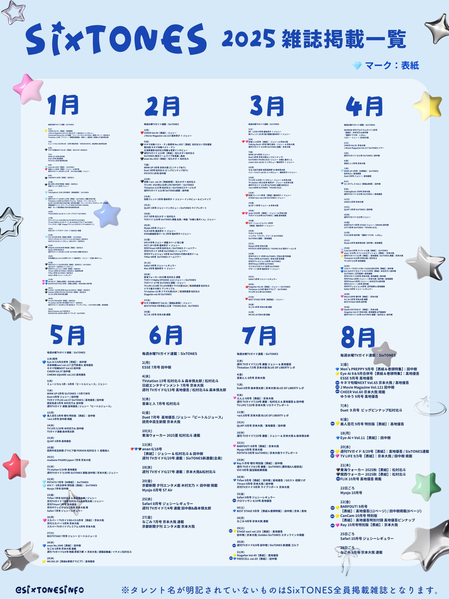 sixtones_雑誌 - Search / X