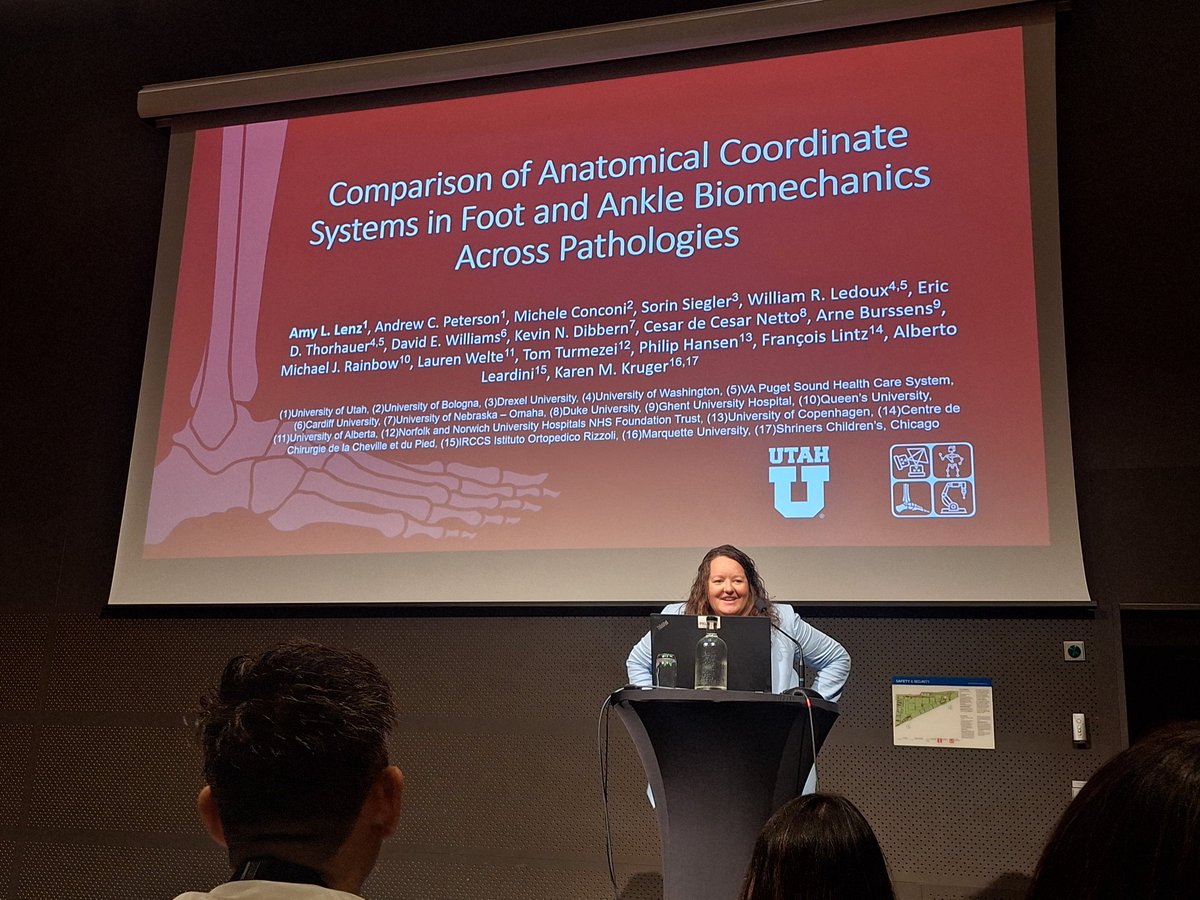Stockholm has been amazing for #isb2025. I had the privilege of presenting our foot and ankle standization work in a discussion on kinematic recommendations across joints. It has been a great opportunity to connect with collaborators from around the world on this effort.