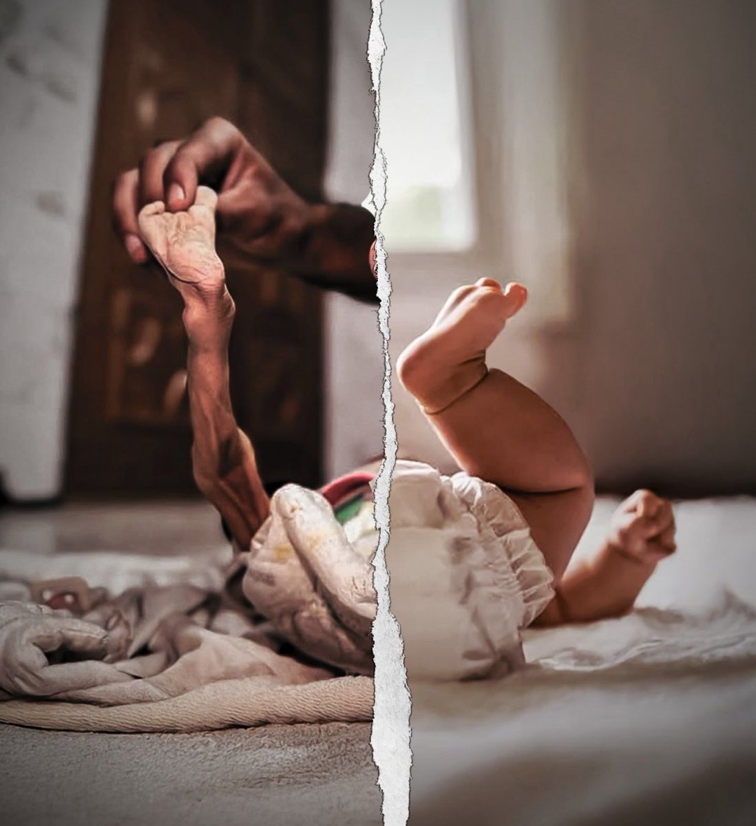 #Gazze 'de Bebekler Doğduğu Kilonun
Çok Daha Altında Ölüyor.