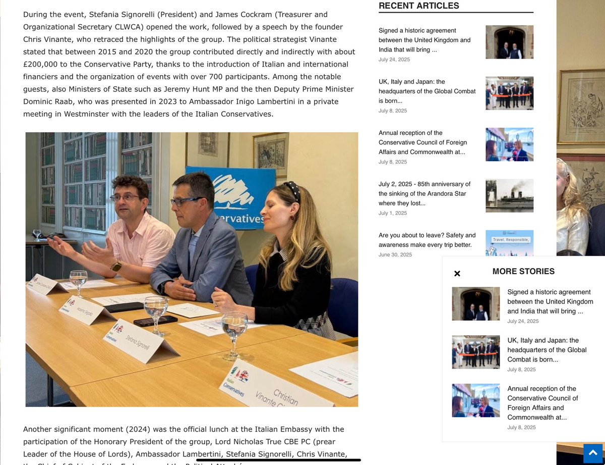 Italian Tories tweet media