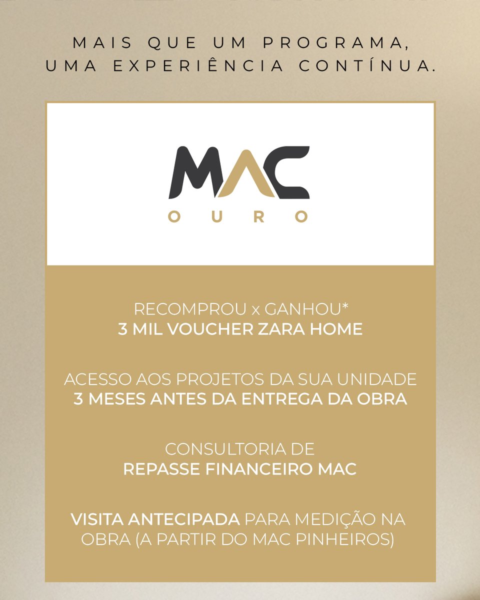 macconstrutora's tweet image. 🎉 Seja bem‑vindo a uma nova experiência MAC! Em 2025 celebramos 45 anos de história, reforçando nosso DNA de alto padrão. O Programa Fidelidade MAC, criado em 2022 para valorizar quem confia e indica nossos empreendimentos, foi renovado neste ano comemorativo. Tudo com o…