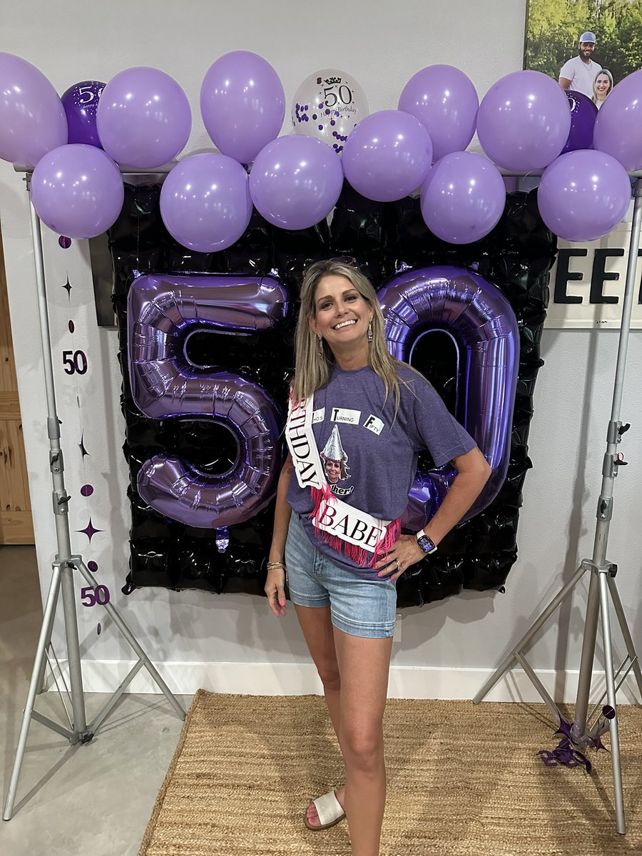 Well today is the big day! 50 !!