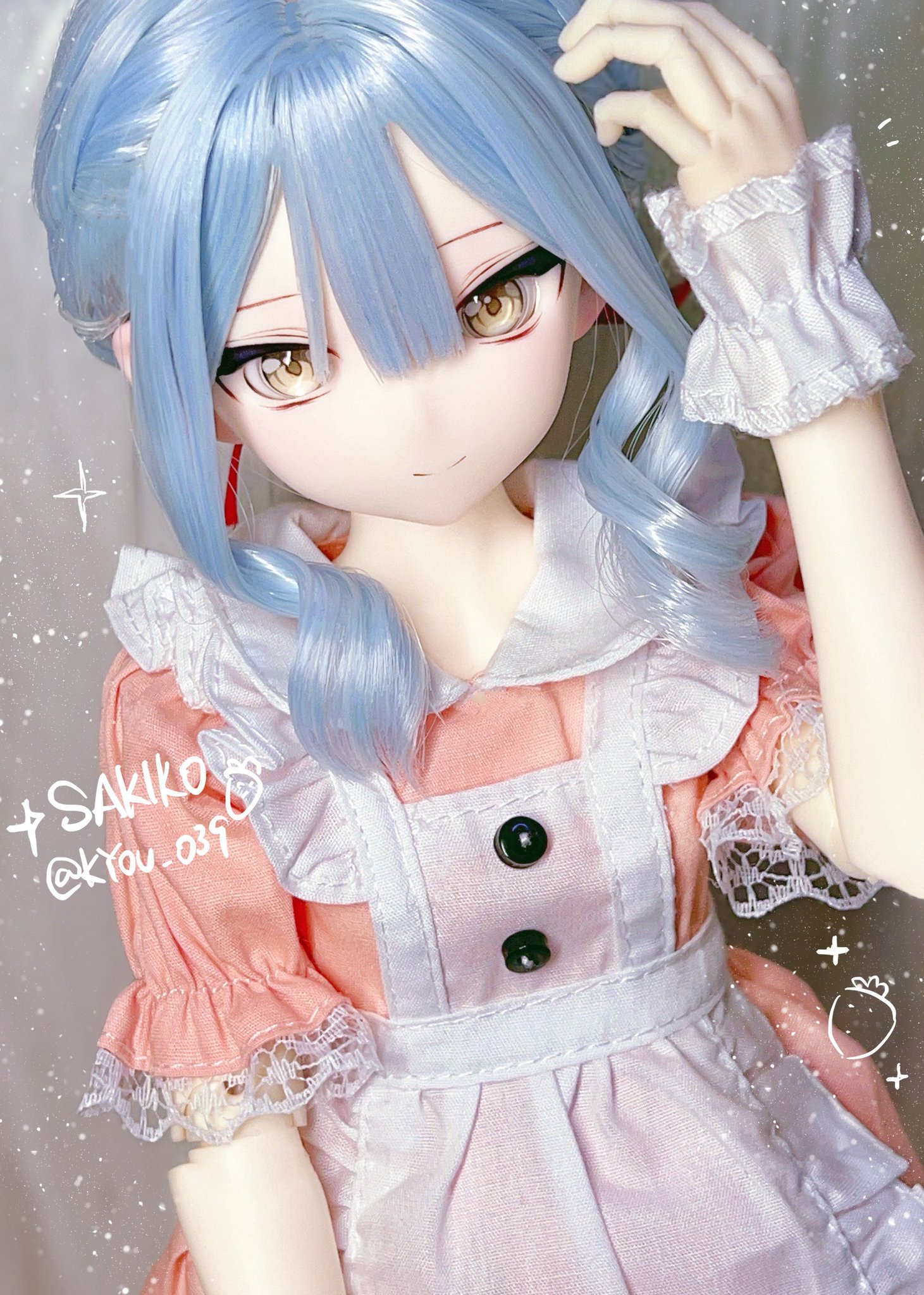 ♡ఇ♡౨ৎ︎ 可愛すぎる！౨ৎ︎食べたくなるいちご帽子！！**♥︎♡ఇ꒰ㆁ̴̶̷̤́.̮ㆁ̴̶̷̤̀꒱ఇ このいちごソーダが飲みたかったんだ！！！！
